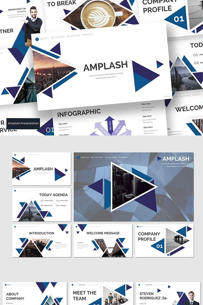 AMPLASH PowerPoint template