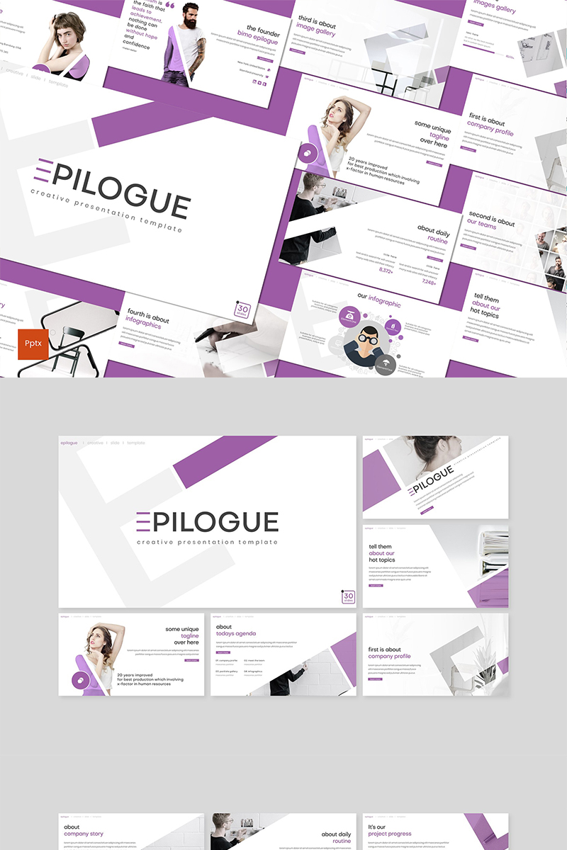 Epilogue PowerPoint template