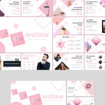 Creative Simple PowerPoint Templates 89600