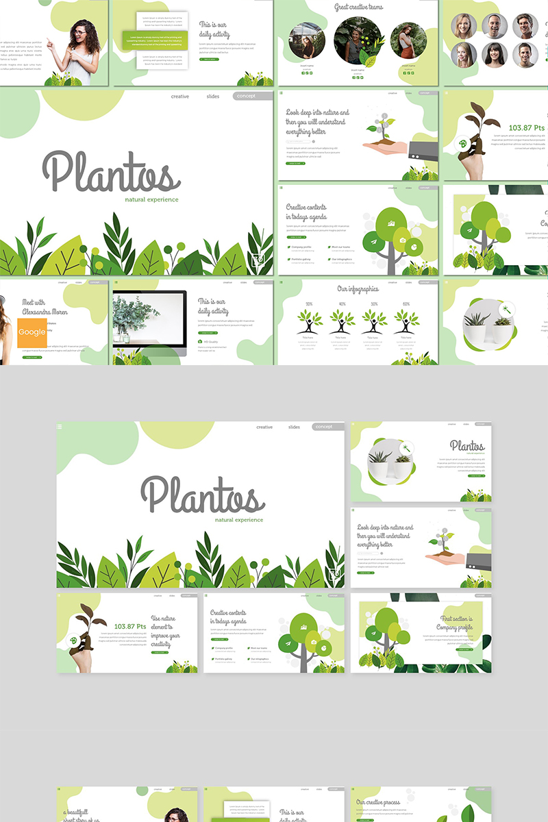 Plantos Google Slides