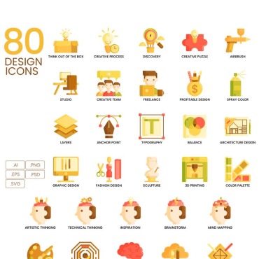 Design Thinking Icon Sets 89821