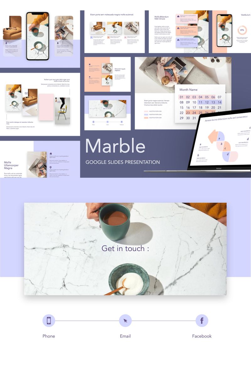 Marble Google Slides