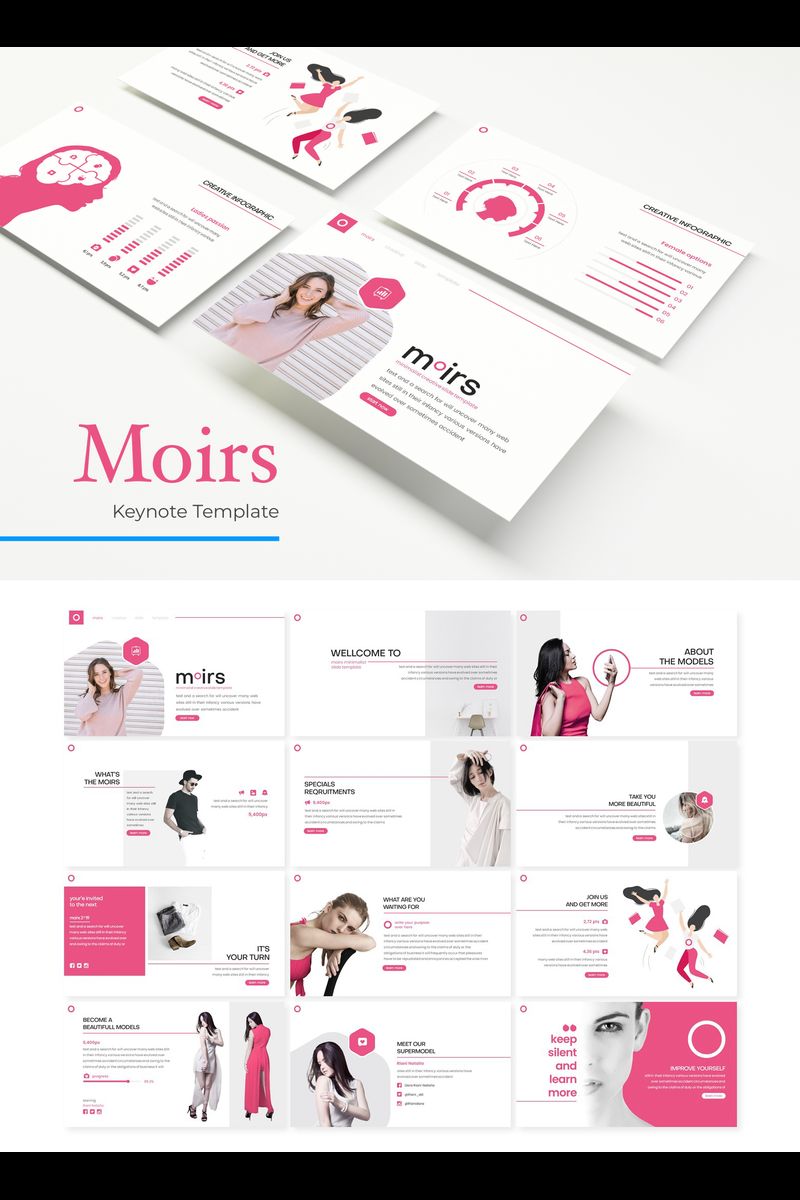 Moirs - Keynote template