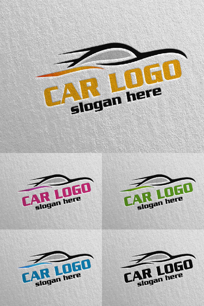 Car 7 Logo Template
