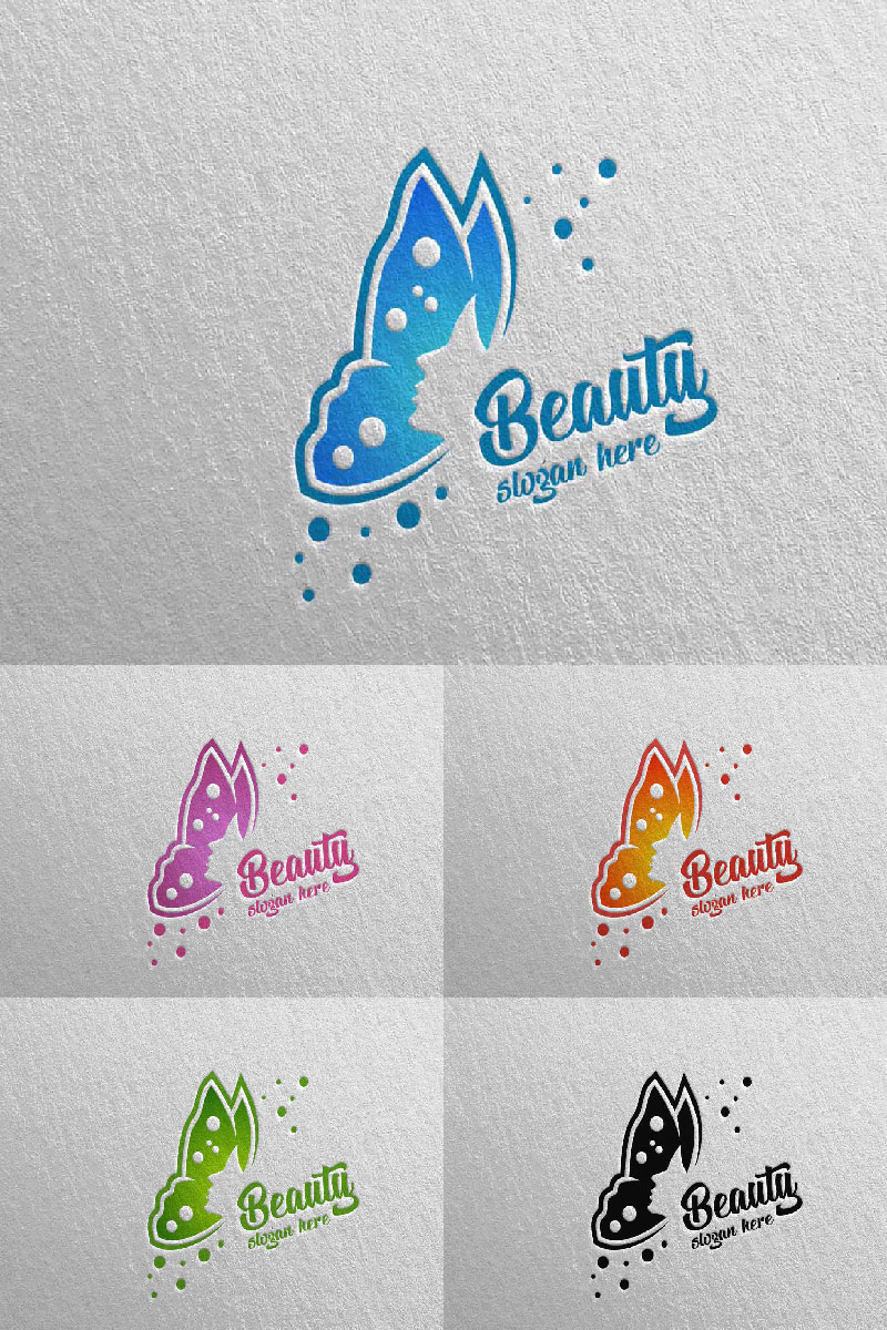 Butterfly Colors 11 Logo Template