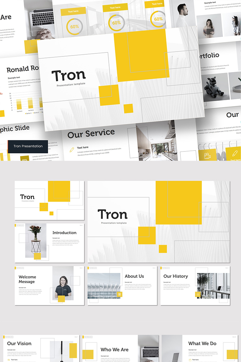 TRON PowerPoint template