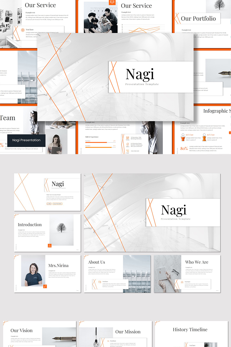 NAGI PowerPoint template