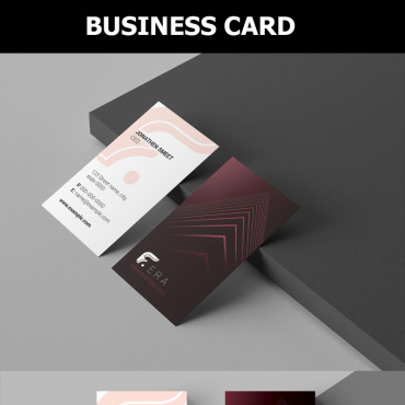 Card Template Corporate Identity 89976