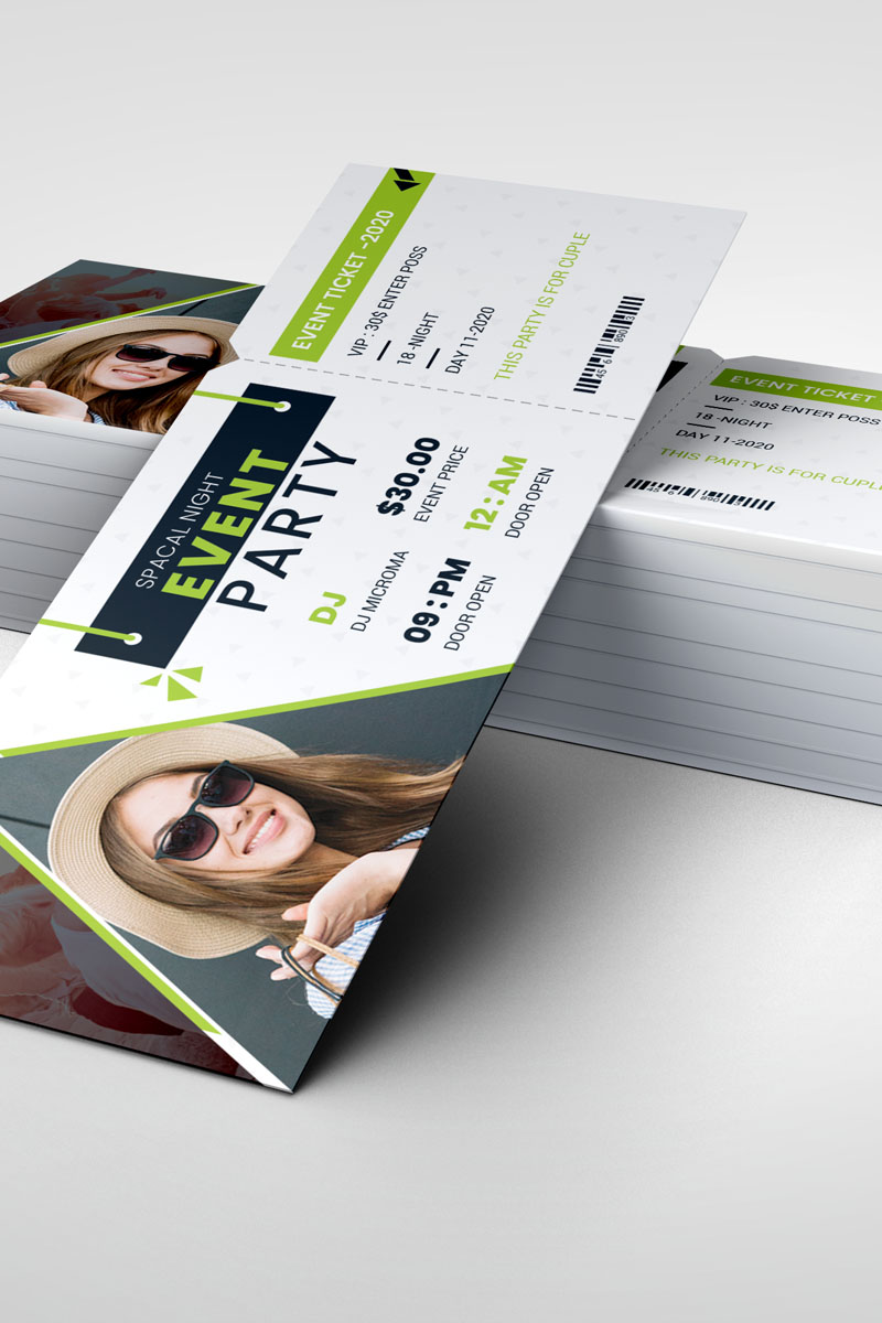 Event_ Party Ticket Vol_ 2 - Corporate Identity Template