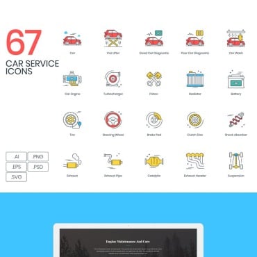 Steering Wheel Icon Sets 90033