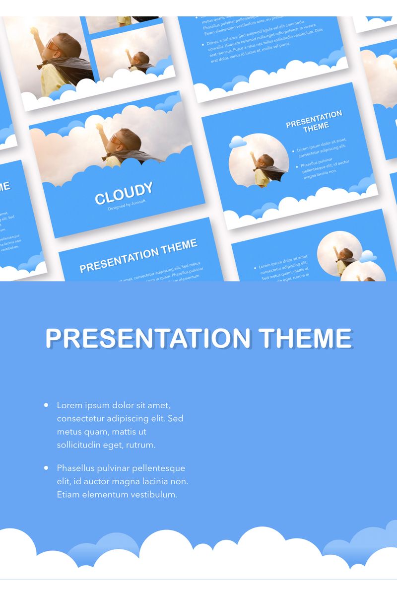 Cloudy - Keynote template