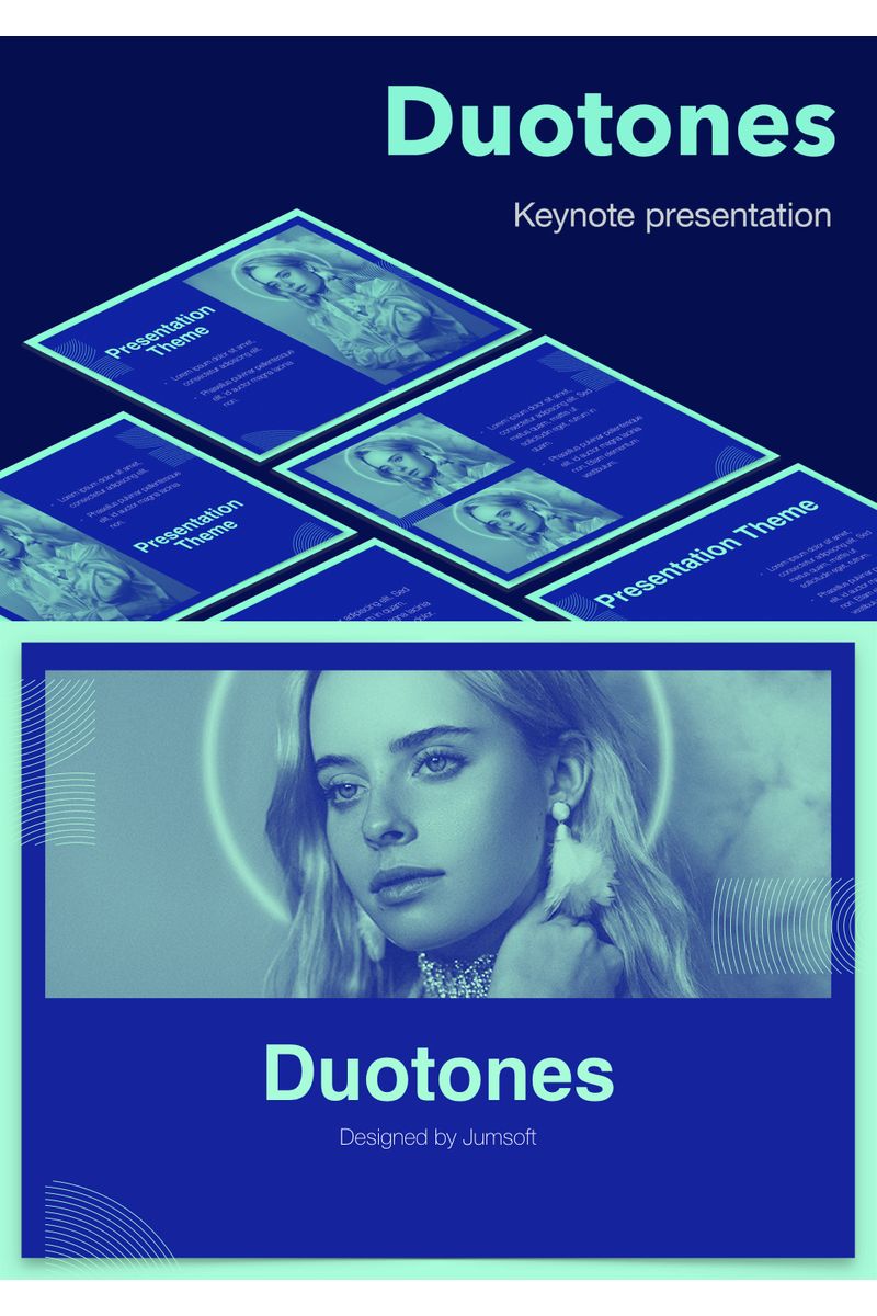 Duotones - Keynote template