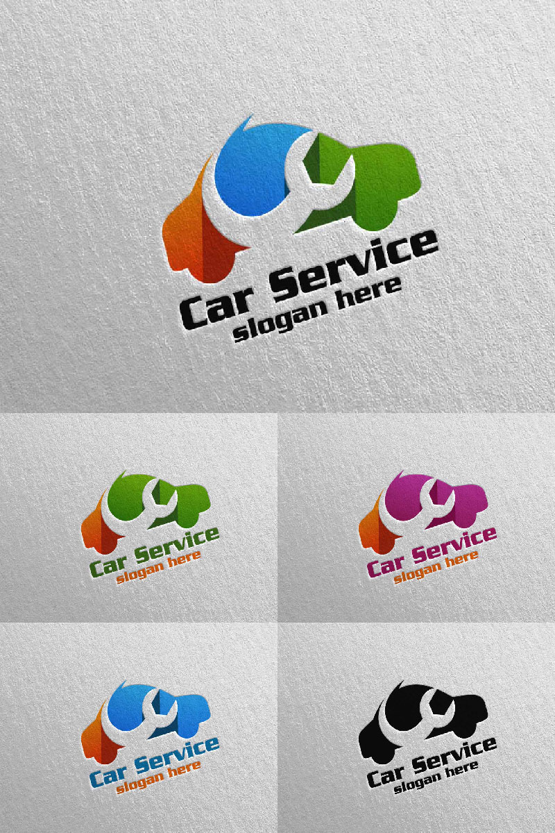 Car Service 12 Logo Template