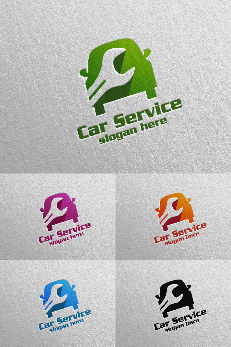 Car Service 3 Logo Template