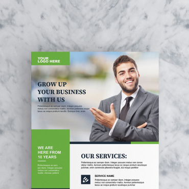 Flyer Clean Corporate Identity 90118