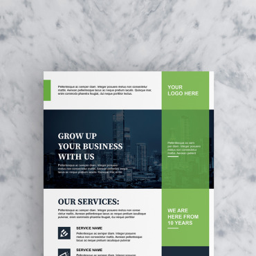 Flyer Clean Corporate Identity 90119