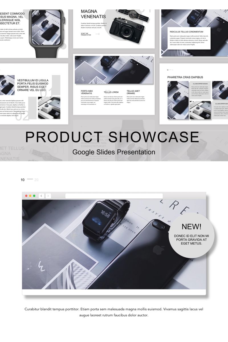 Product Showcase Google Slides