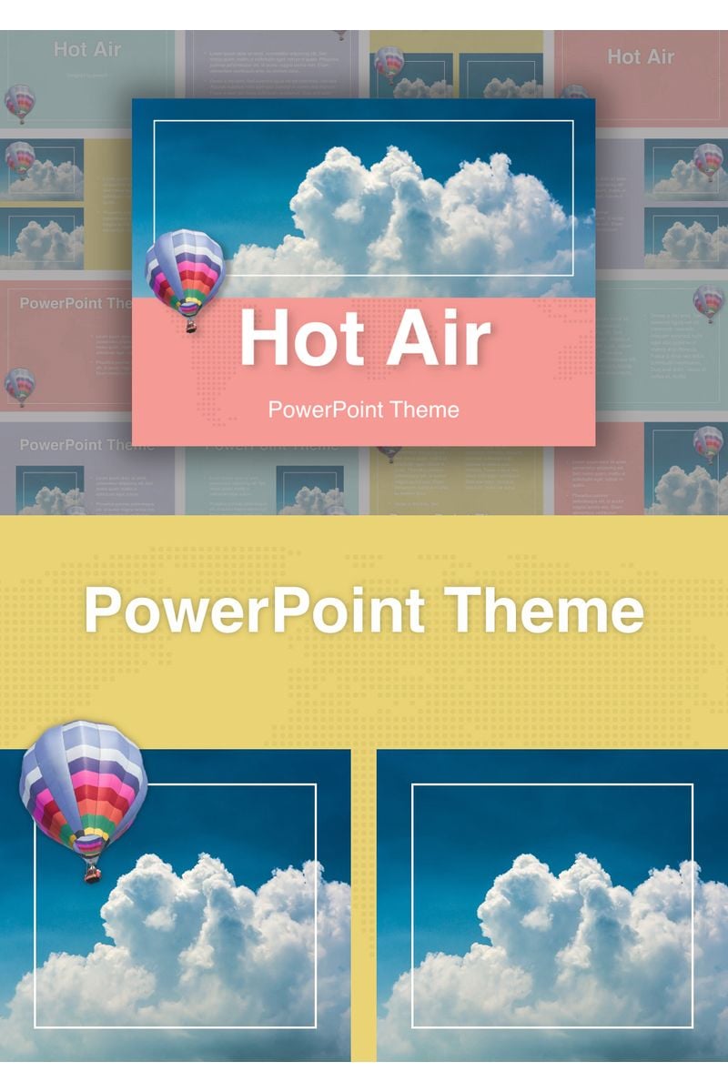 Hot Air PowerPoint template