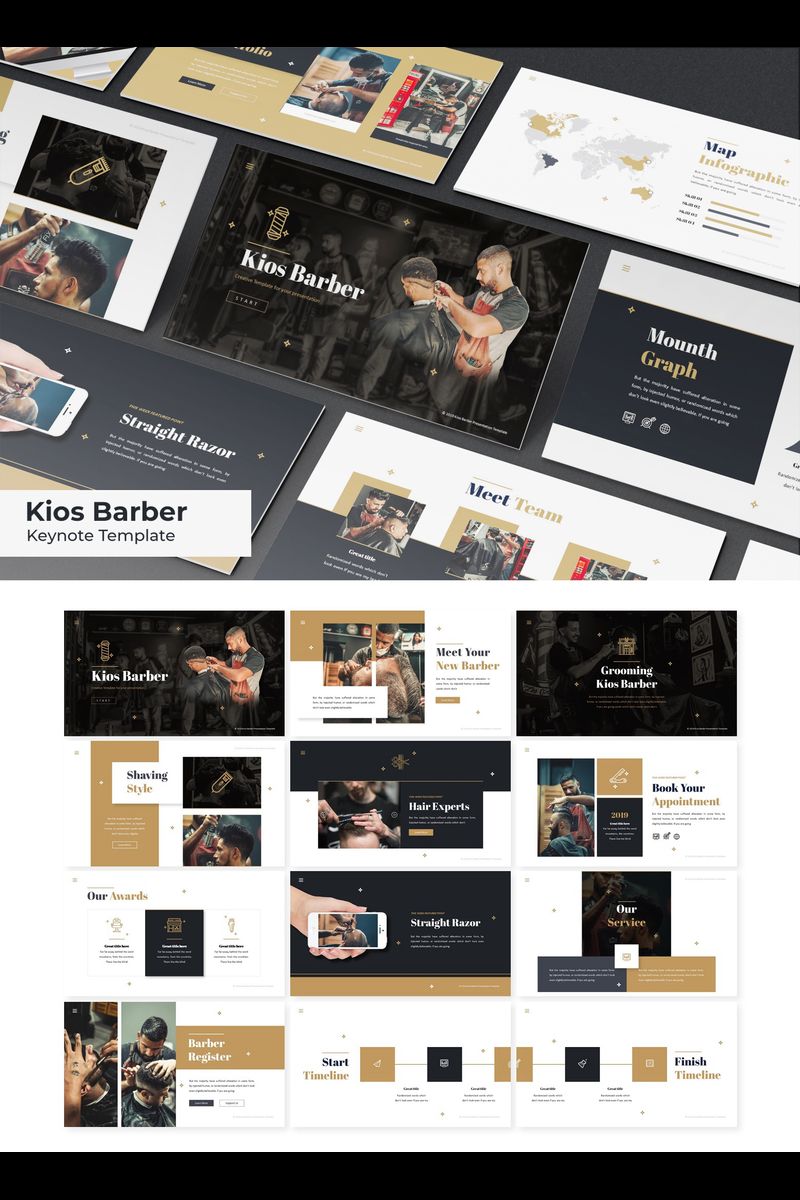 Kios Barber - Keynote template