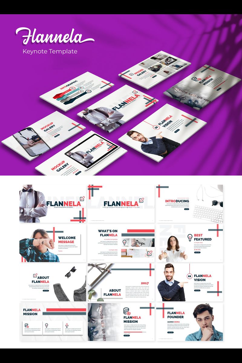 Flannela - Keynote template