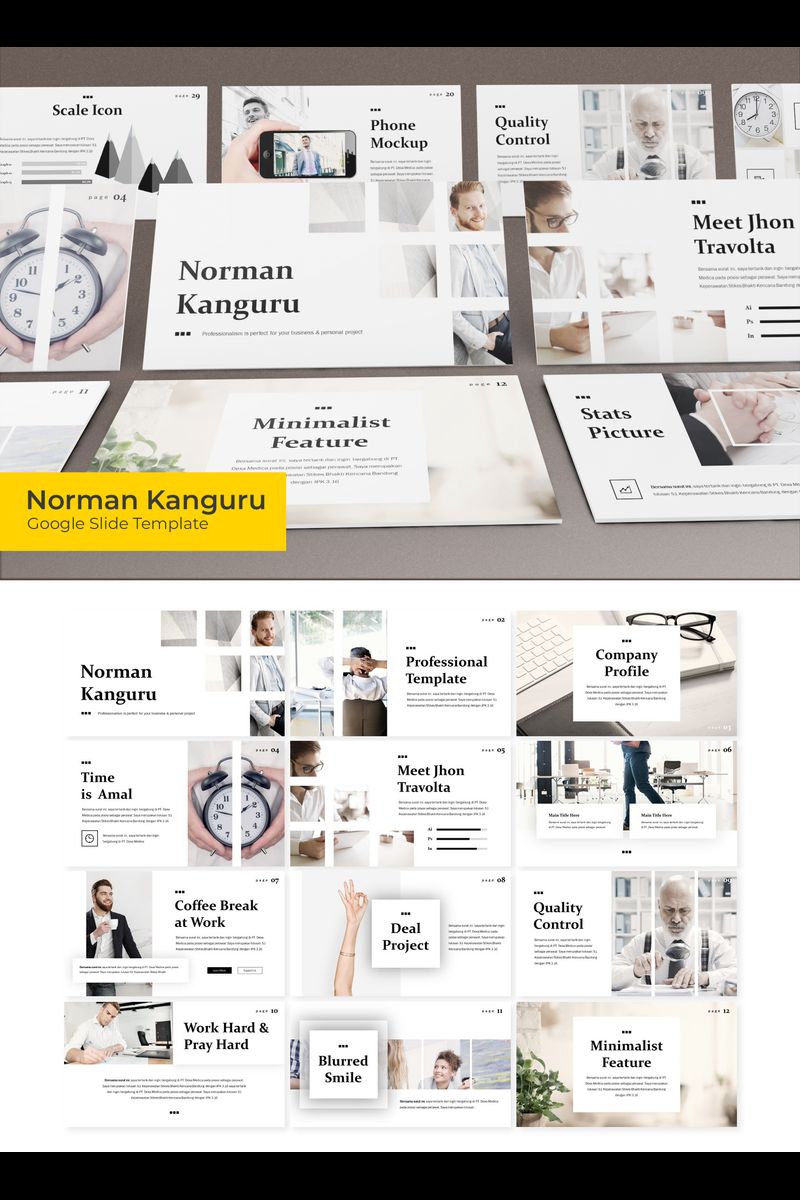 Norman Kanguru Google Slides