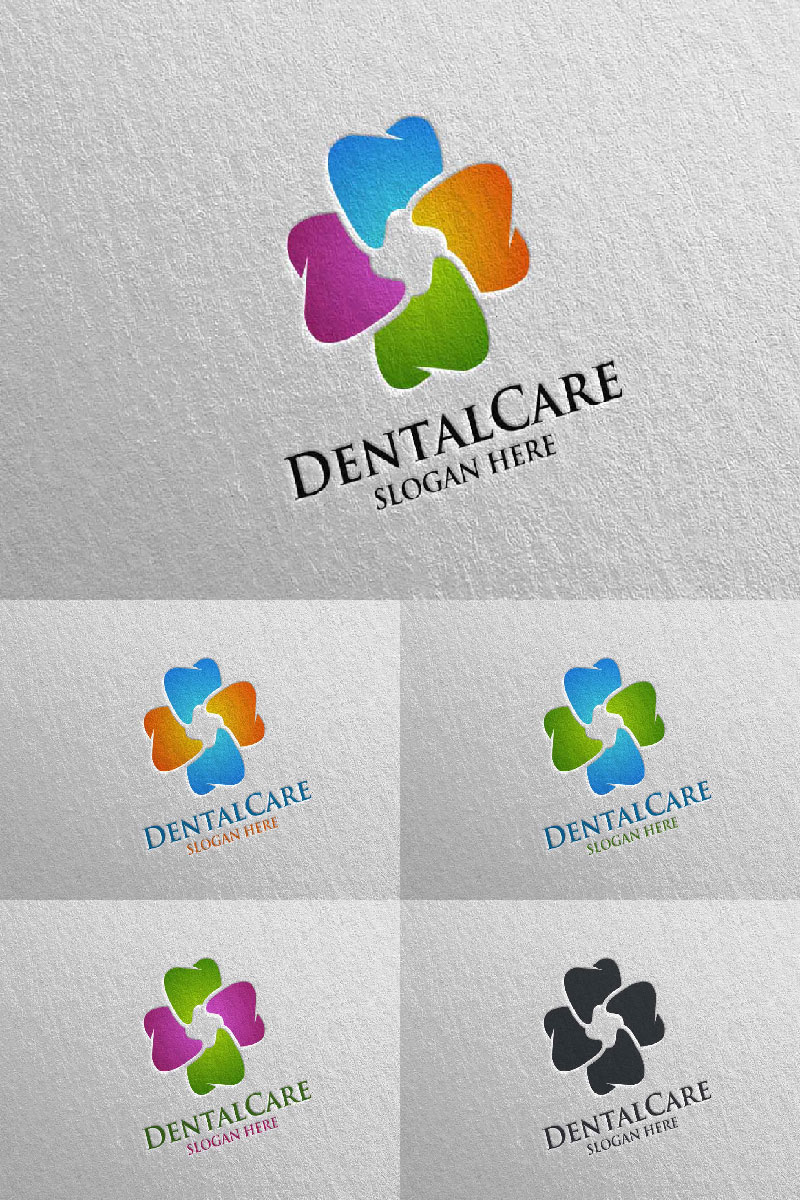 Dental, Dentist stomatology Design 21 Logo Template