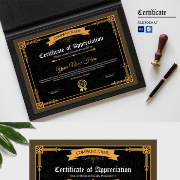 Template Appreciation Certificate Templates 90454