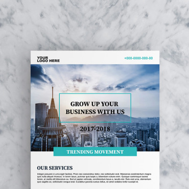 Flyer Clean Corporate Identity 90511