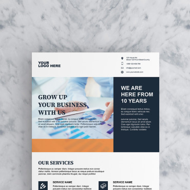 Flyer Clean Corporate Identity 90512