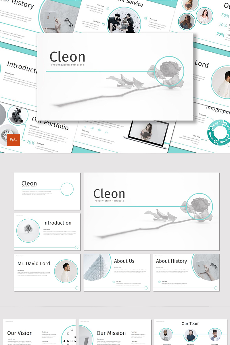 Cleon PowerPoint template