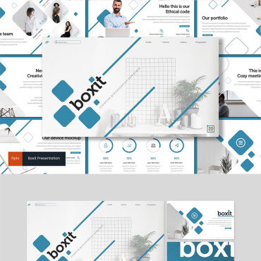 Creative Simple PowerPoint Templates 90533