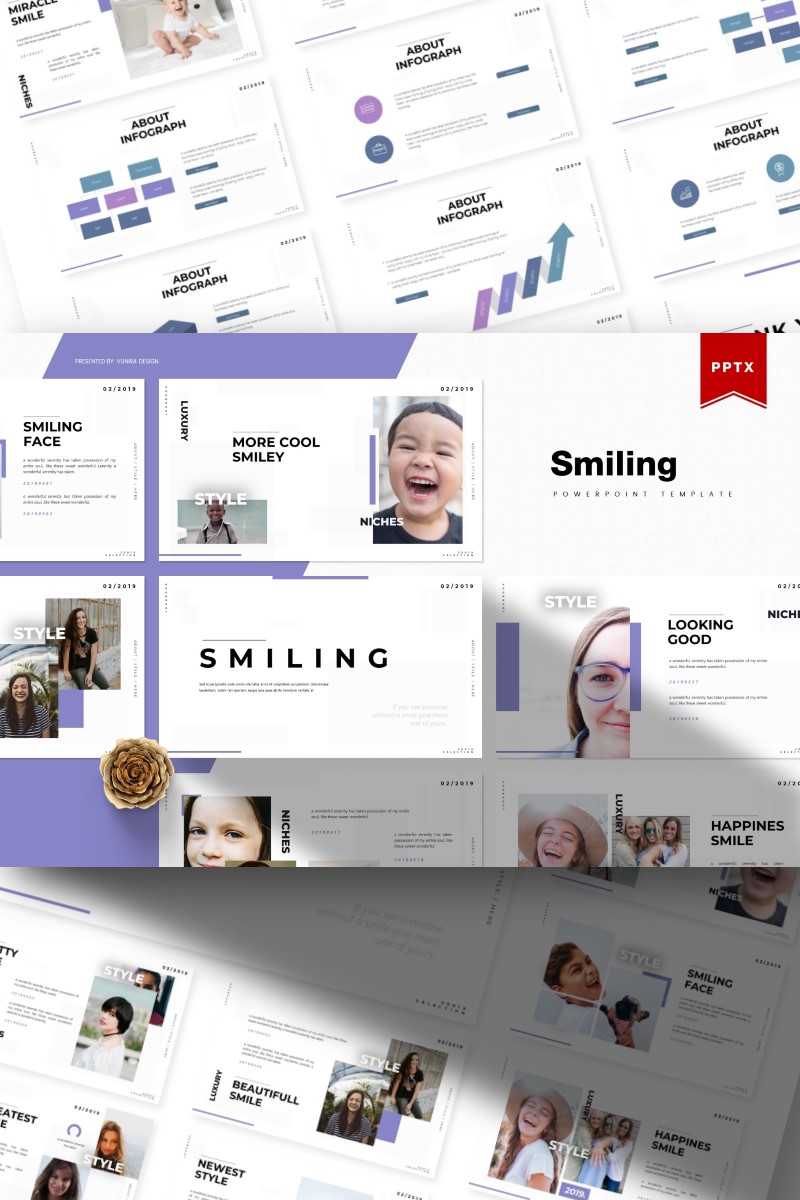 Smiling | PowerPoint template