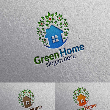 Estate Green Logo Templates 90557