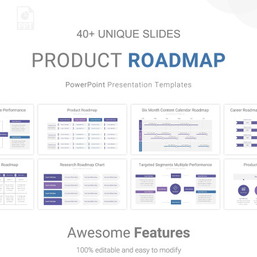 Roadmap Product PowerPoint Templates 90692