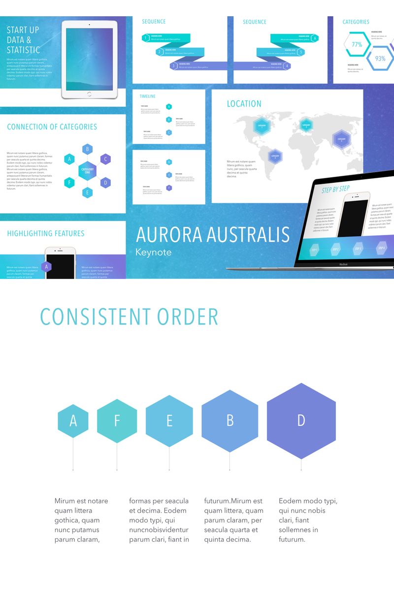 Aurora Australis - Keynote template