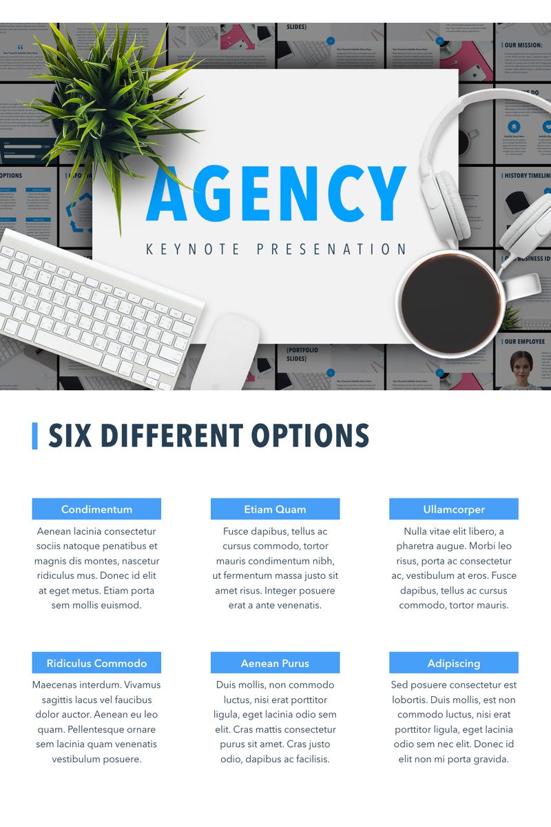 Agency Showcase - Keynote template