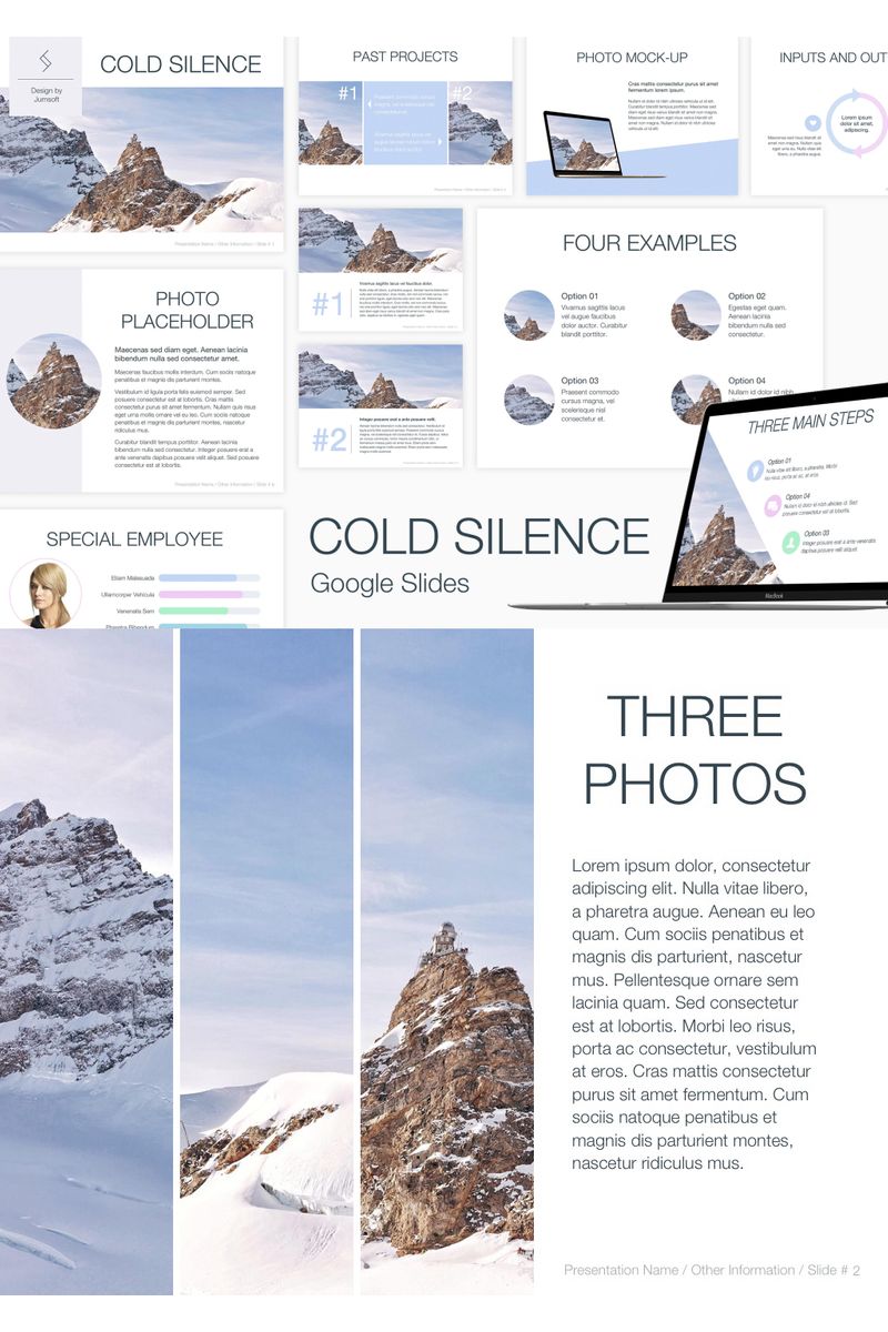 Cold Silence Google Slides