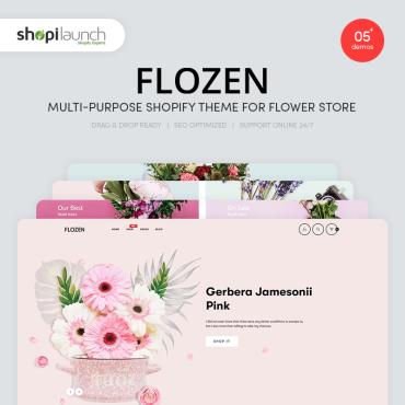Floral Design Shopify Themes 90819