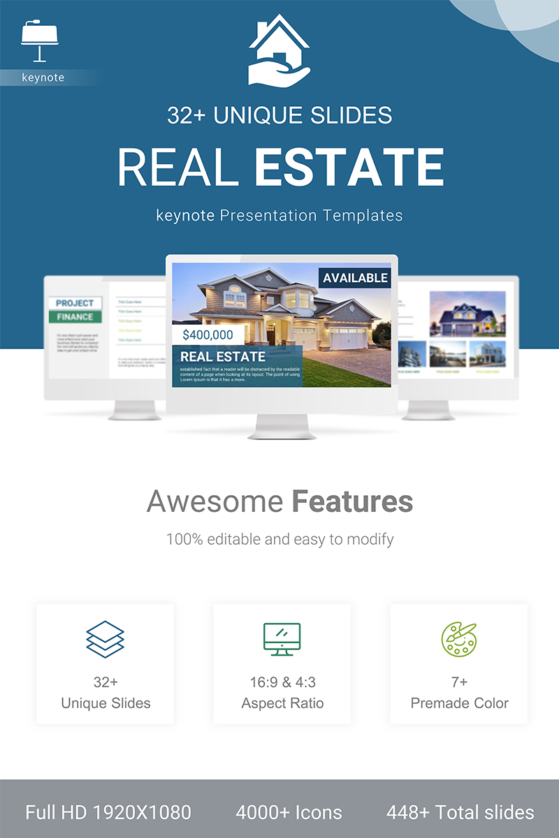 Real Estate - Keynote template