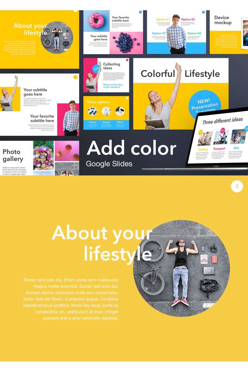 Add Color Google Slides