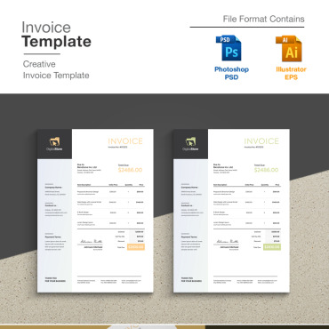 Word Invoice Corporate Identity 90907