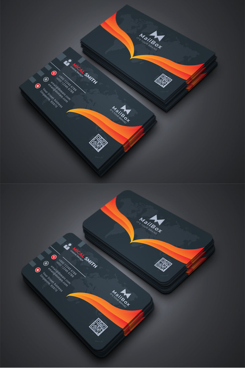 Mailbox - Business Card Vol_5 - Corporate Identity Template