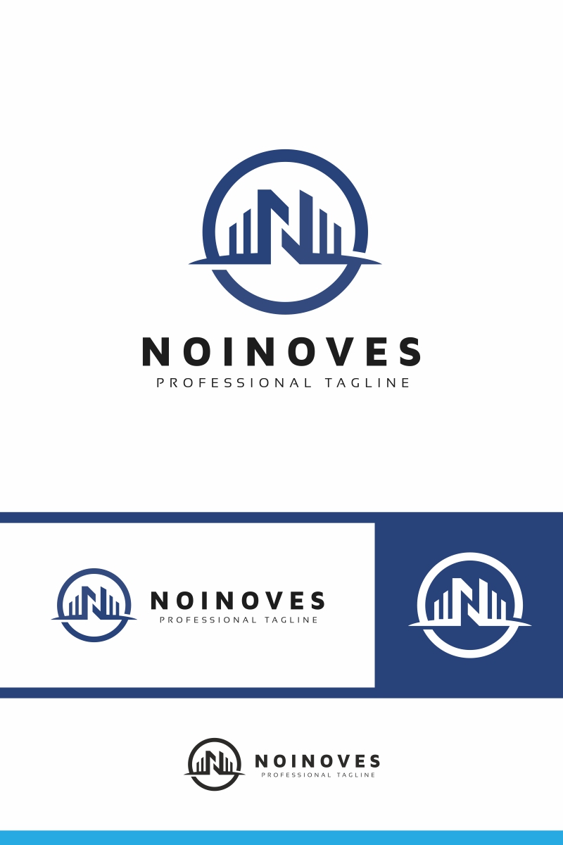 Noinoves N Letter Logo Template