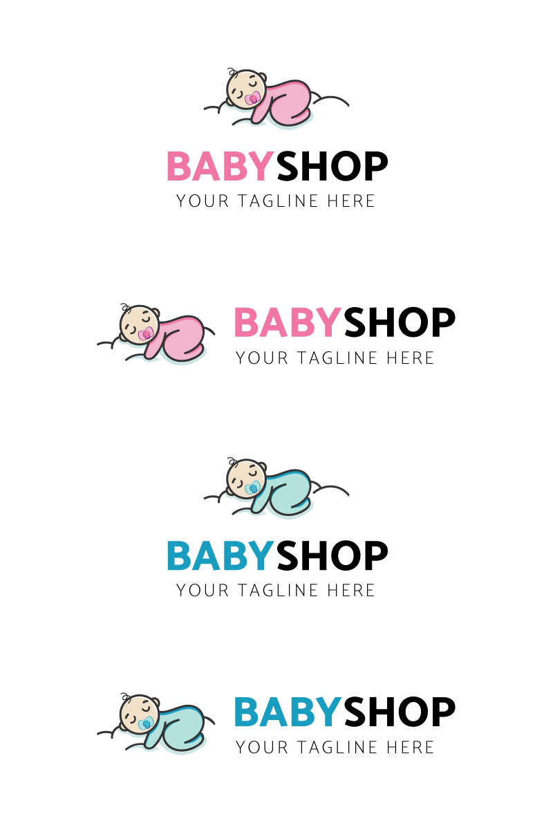 Baby Shop Logo Template
