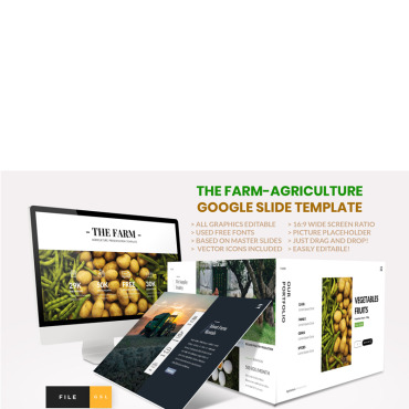 Agricultural Farming Google Slides 91109