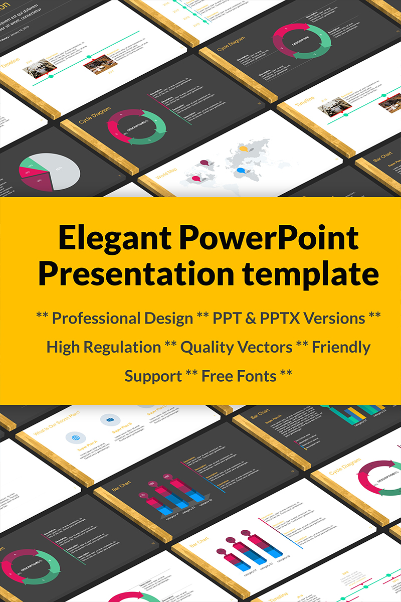 Elegant Pro PowerPoint template