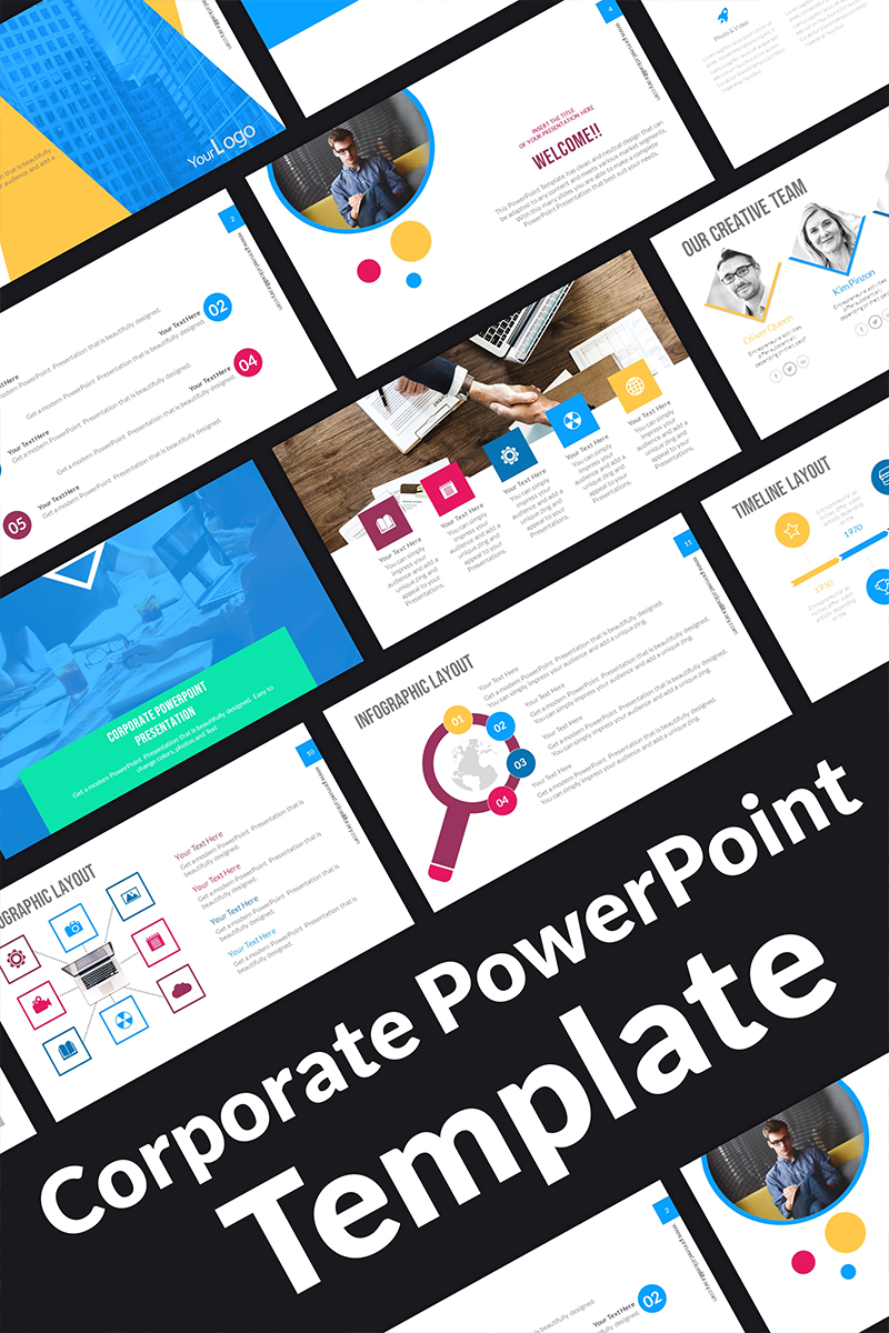 Branded Corporate PowerPoint template