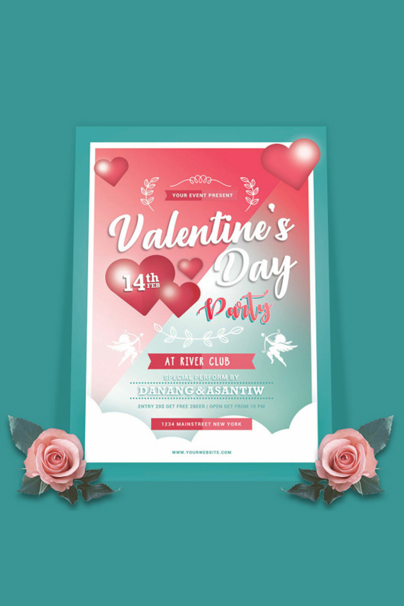 Valentines Day Party - Corporate Identity Template