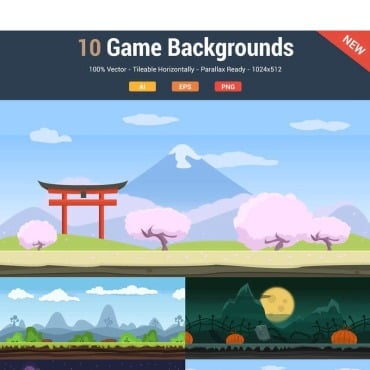 Background Landscape Icon Sets 91359