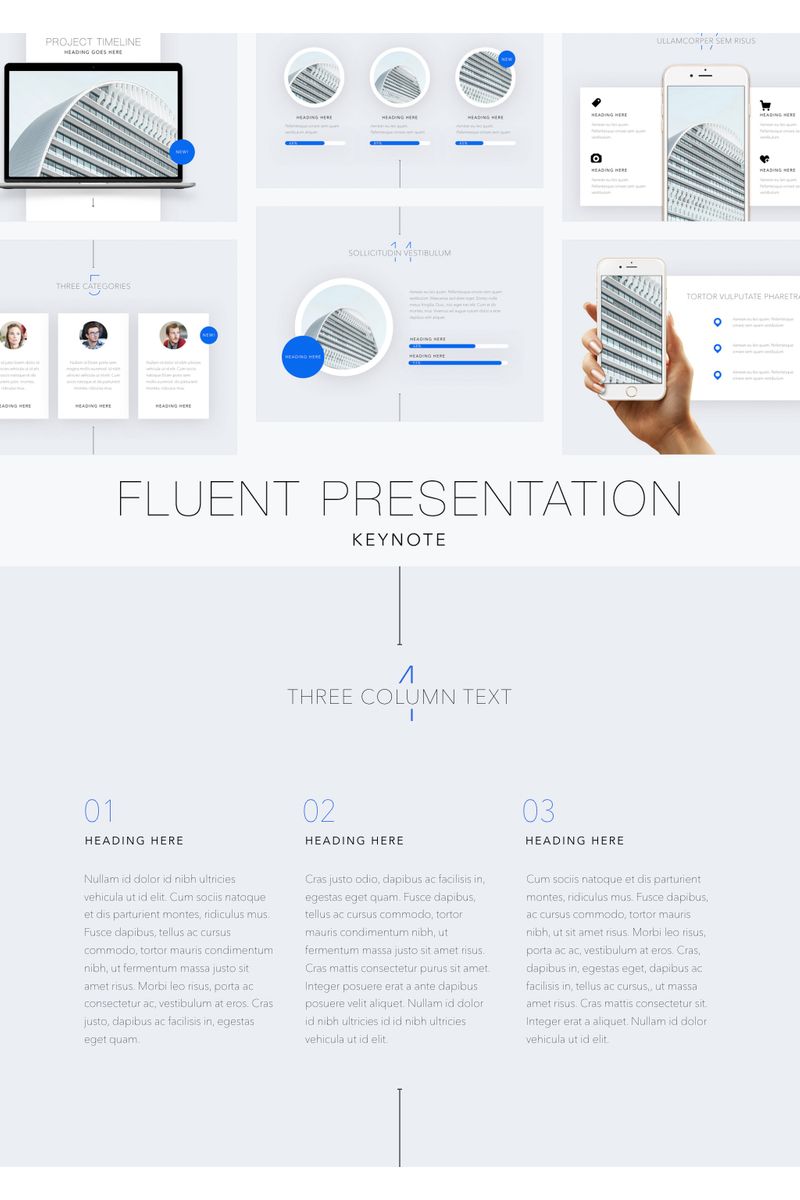 Fluent - Keynote template